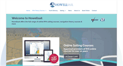 Desktop Screenshot of howellsail.com