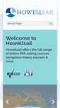 Mobile Screenshot of howellsail.com