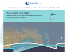 Tablet Screenshot of howellsail.com